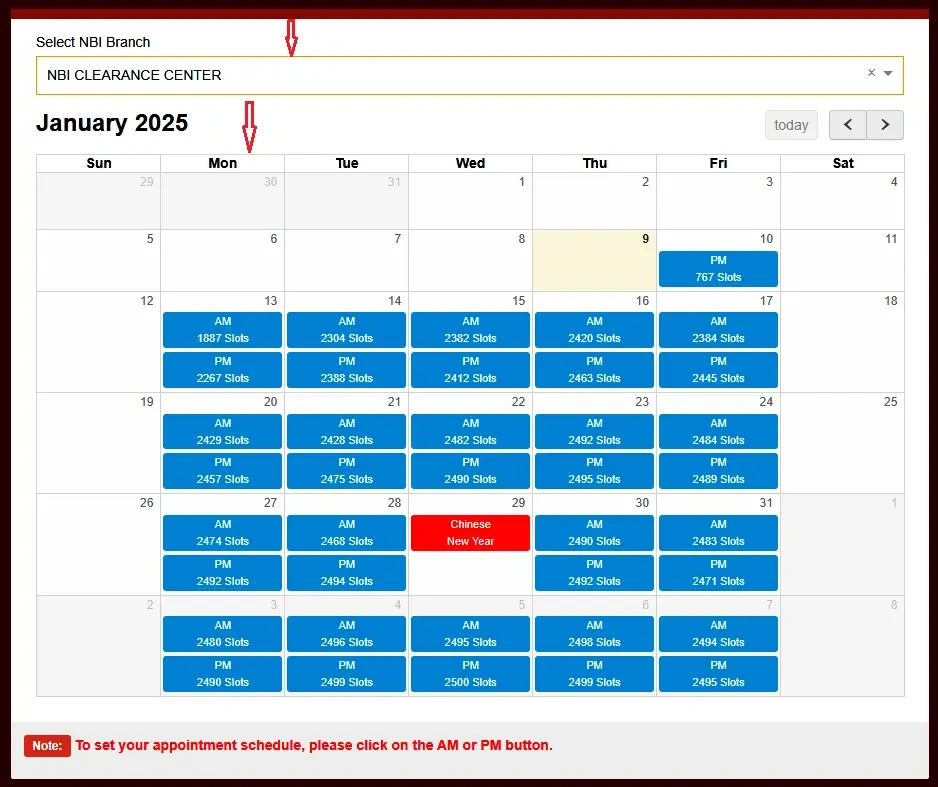 Book Your Appointment and Pay Online Step 7: Book Your Appointment and Pay Online