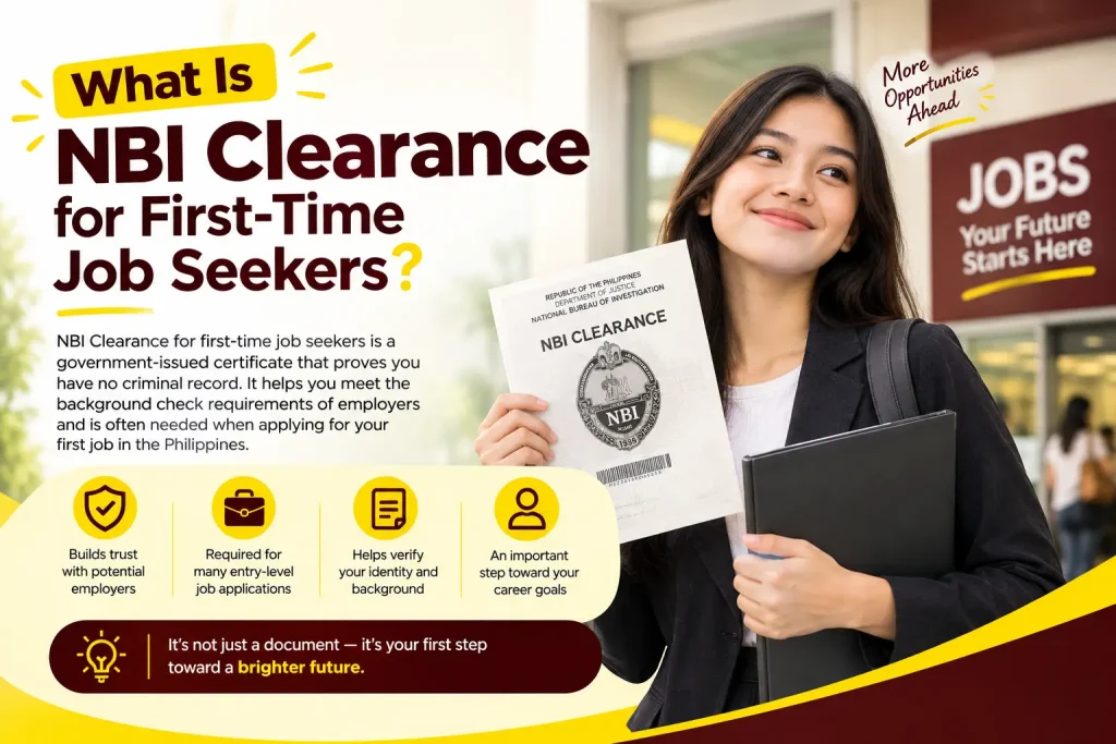 What Is NBI First Time Job Seekers?