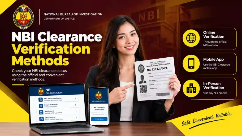 NBI verification methods