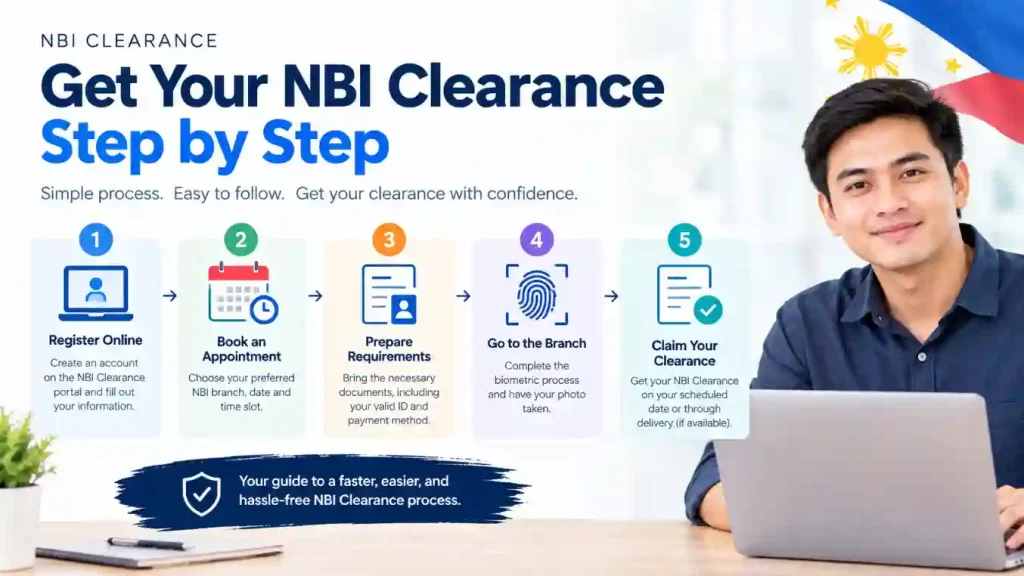 nbi online appointment infographics image
