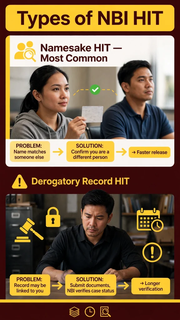 Types of NBI HIT